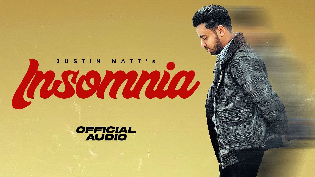INSOMNIA (Graphical Video): Justin Natt | R Guru | Latest Punjabi Songs 2025 | New Punjabi Song 2025