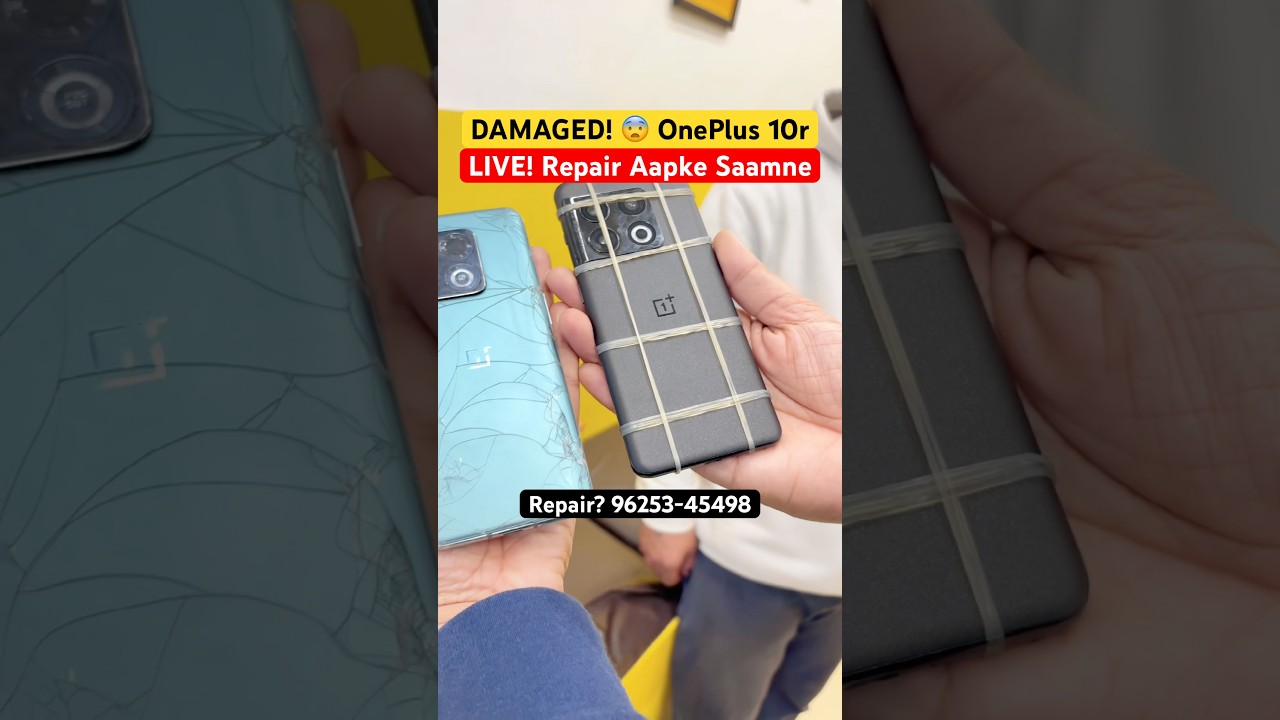 OMG! Damaged 😱 OnePlus 10r | Can It Be Fixed? 
