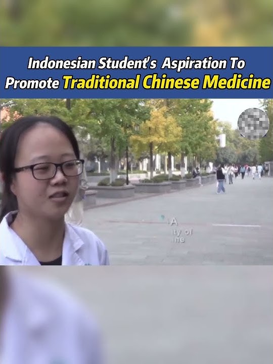 #Indonesian #student's aspiration to promote #traditional #Chinese #medicine #china #fyp #2022