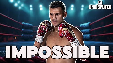 Is it possible to fight like David Benavidez ? ( Undisputed)