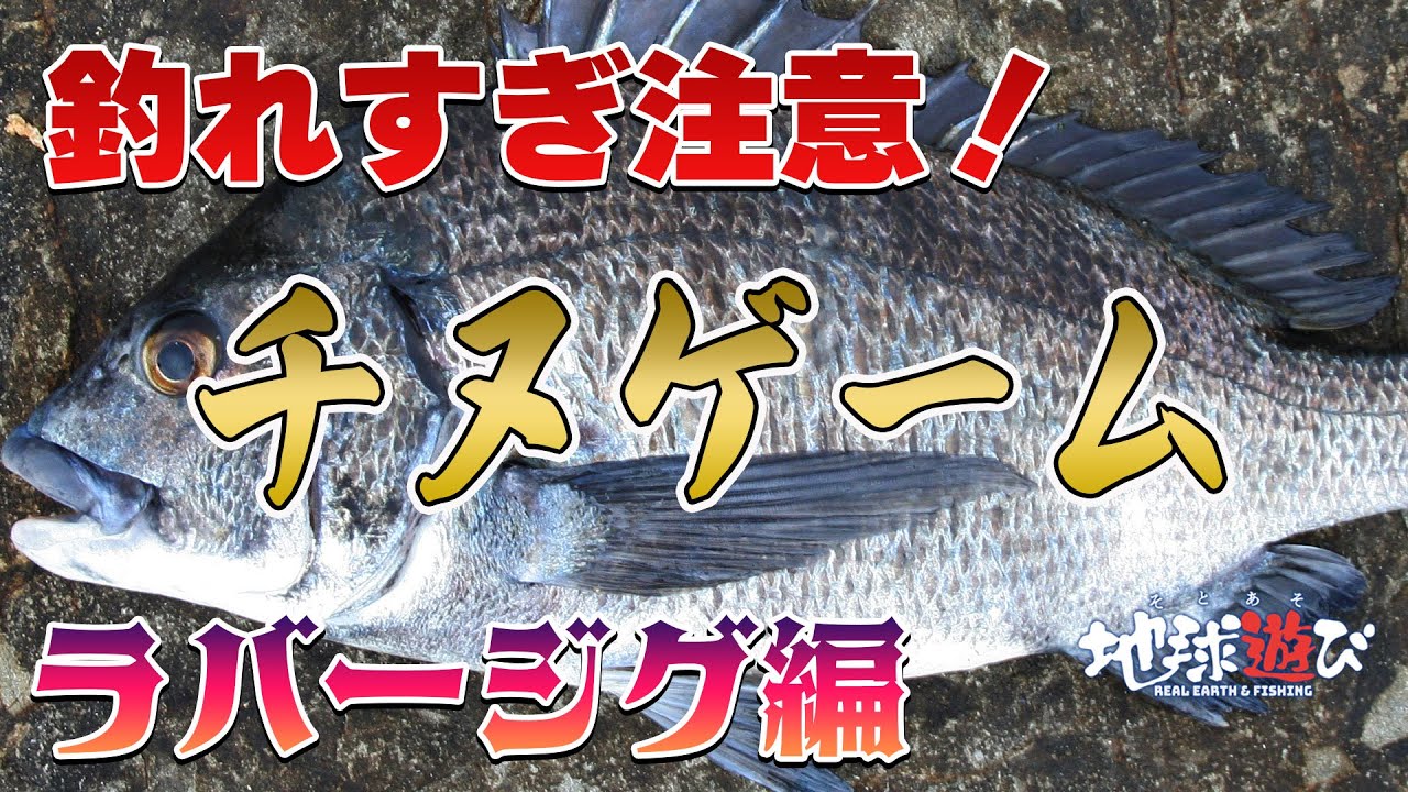 【黒鯛ゲーム】わざと地合いを外して逆説チヌを試します。【地球遊び 233】