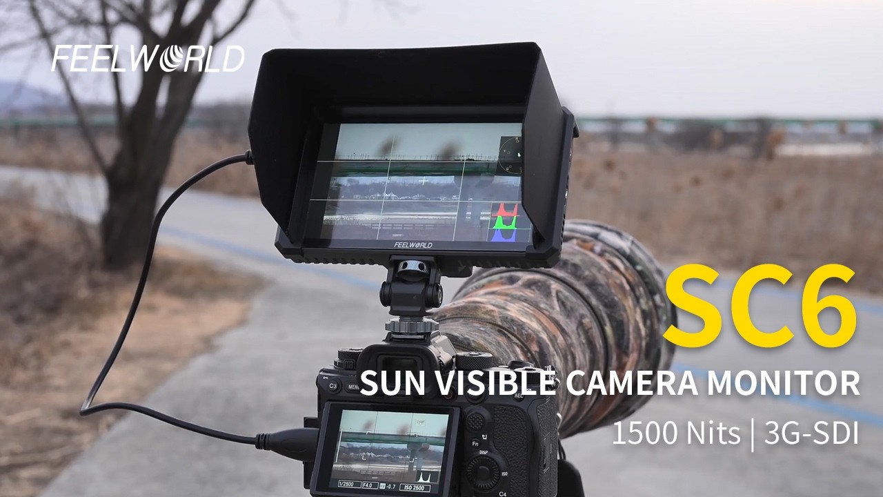 Why Your Camera’s Screen Is Ruining Your Footage | 1500 Nits Feelworld SC6 Field Monitor