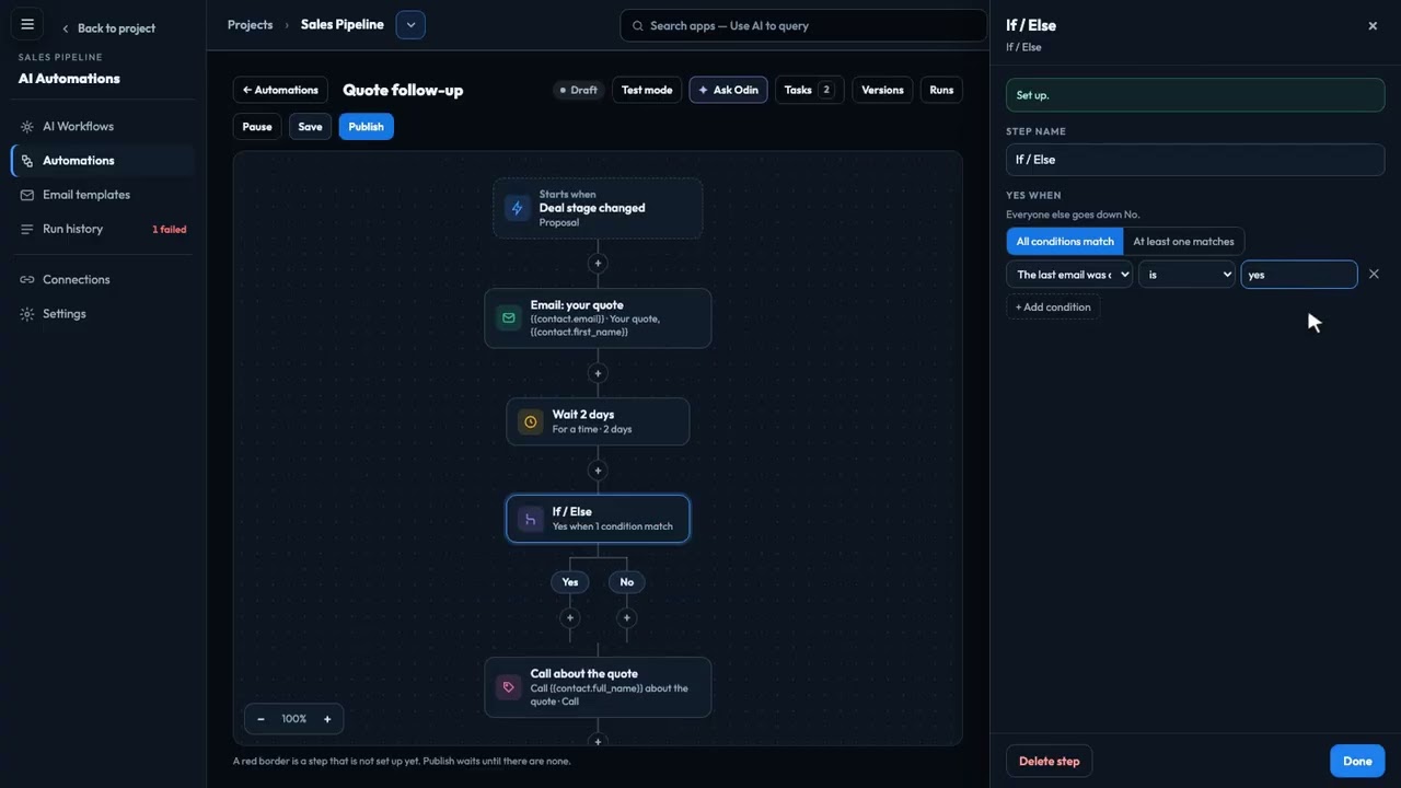 Video thumbnail: Build an Email Automation