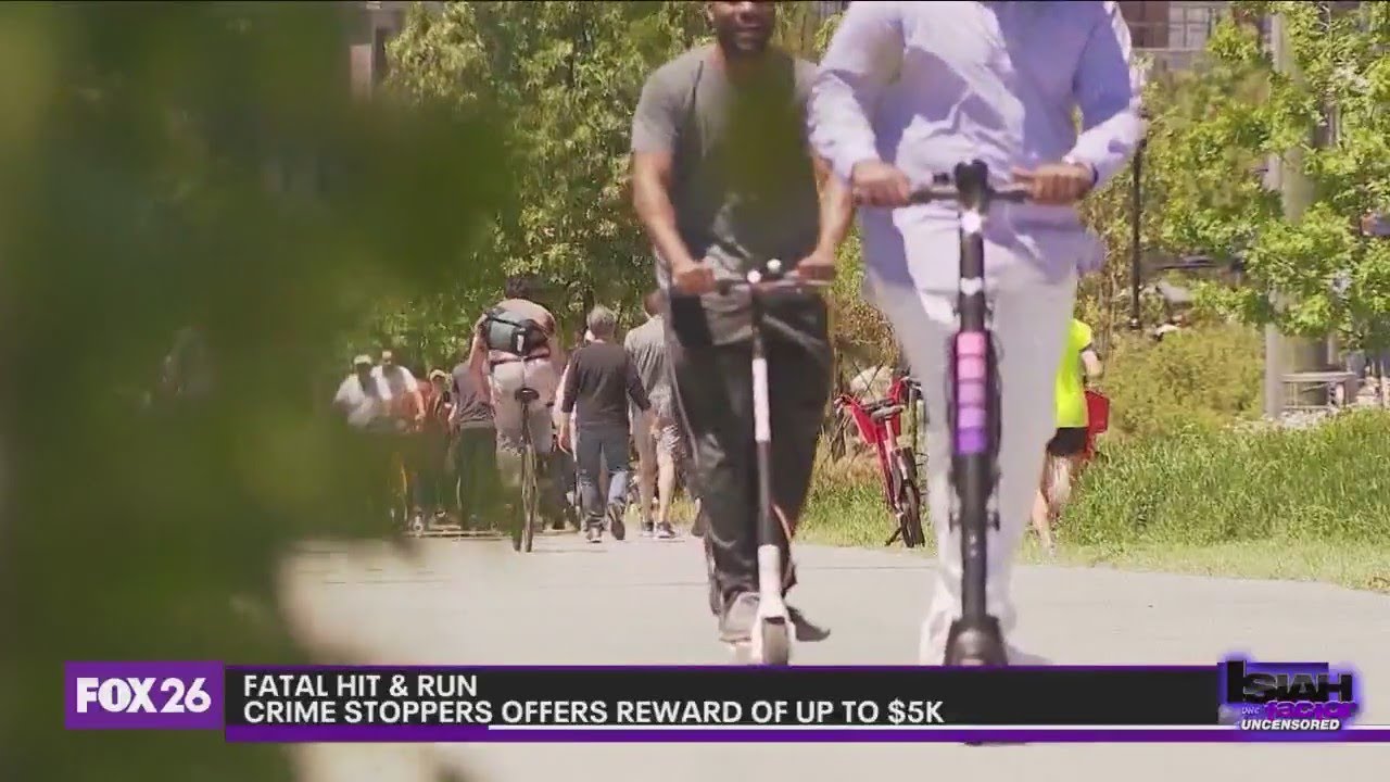 E-Scooter dangers, $5K reward offered for hit and run - YouTube