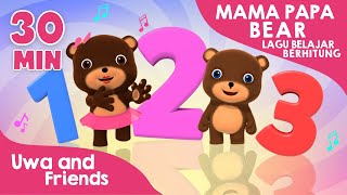 Mama Papa Bear Kesayangan, Lagu Belajar Berhitung, dan Lagu Lainnya - 30 Menit Lagu Anak Indonesia
