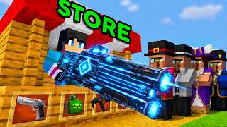 銃ショップで最強の銃が買えるマインクラフト【 マイクラ / マインクラフト 】