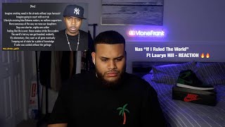 First Time Hearing Nas "If I Ruled The World" Ft. Lauryn Hill - REACTION !! 😮‍💨🔥