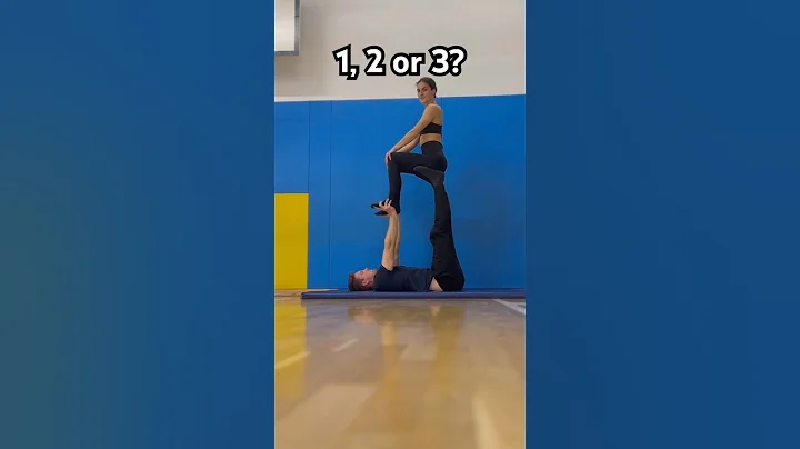 WHICH ONE IS THE HARDEST? 😱 #shorts #acrobatics #viralvideos #acroyoga #tricks