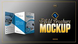 How to Create a Trifold Brochure Mockup in Photoshop | Professional Mockup Tutorial
