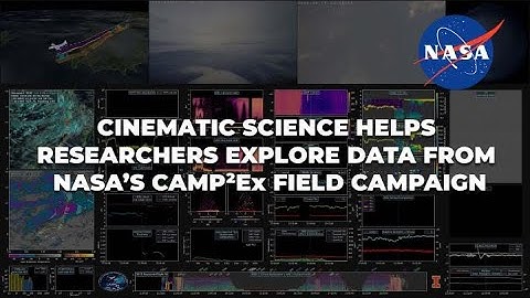 Cinematic Science Helps Researchers Explore Data From NASA’s CAMP2Ex Field Campaign