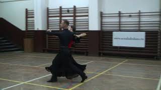 Forward Throwaway Oversway Ending with Natural Twist Turn - Tango