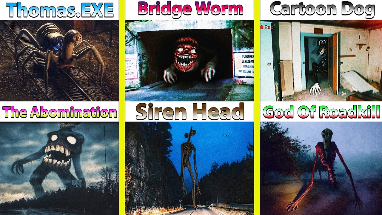 SLENDERMAN TÌM ĐƯỢC NƠI Ở THẬT SỰ CỦA 100 HÌNH DẠNG SCP ANALOG HORROR SECRET