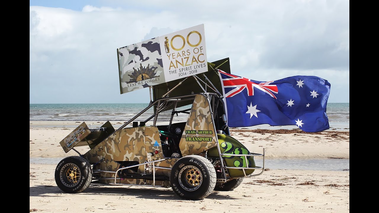 ANZAC Day Ode of Remembrance / Speedway