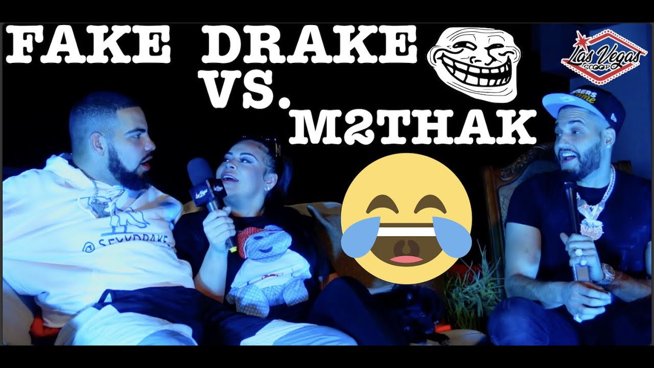 M2THAK VS. FAKE DRAKE EXCLUSIVE INTERVIEW WITH LV SCOOP. 