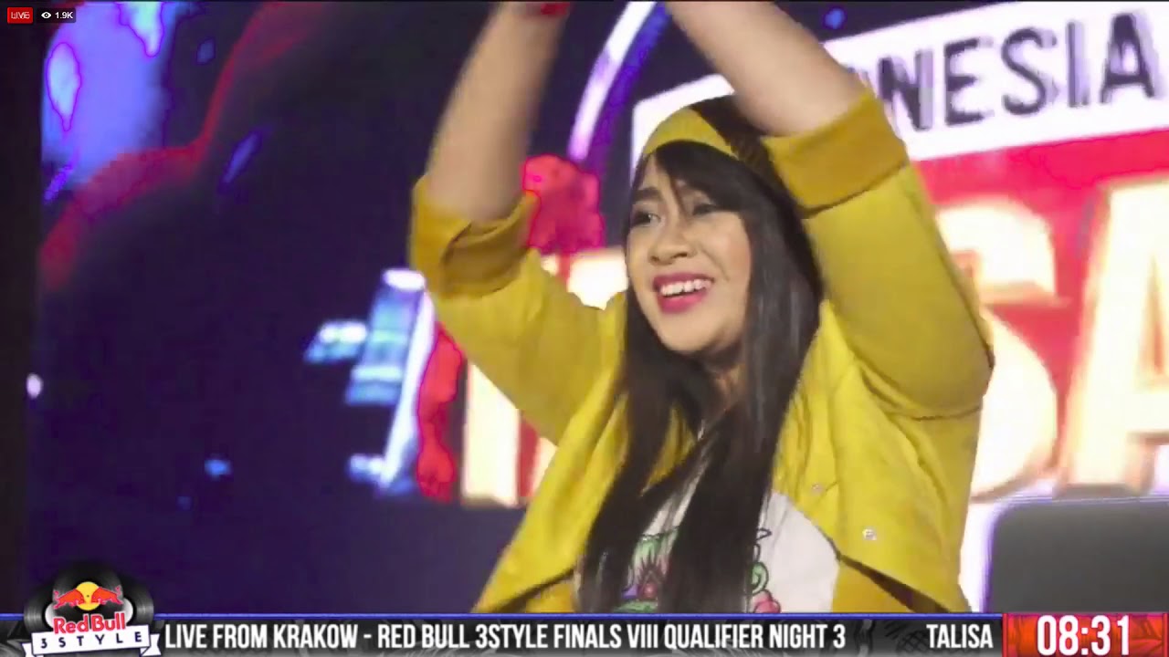 Talisa Rapper Red Bull 3Style 2018 - DJ Talisa - Elimination Night 3 - YouTube