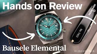 @Bausele Elemental Oceanic Blue – Sand aus Sydney & Schweizer Präzision im Inneren | Hands-on-Test screenshot 1