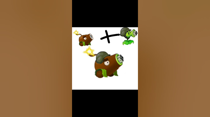 кокосо пушка + гарохомёт = кокосовый пулимет #пвз #pvz #пвз2 #pvz2gameplay