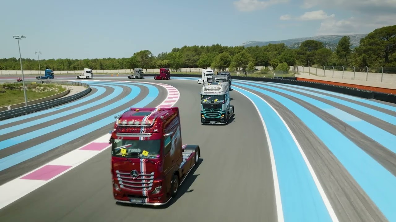 Grand Prix camions au circuit Paul-Ricard: les trucks, c'est leur