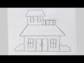 How To Draw House Drawing Easy Step By Step House Drawing DrawingTalent How To Draw House Drawing Easy Step By Step House Drawing DrawingTalent