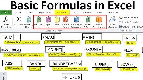 10 Most Used Excel Formula |Excel Formulas in Urdu | #advanced #excel #tutorial #urdu #hindi