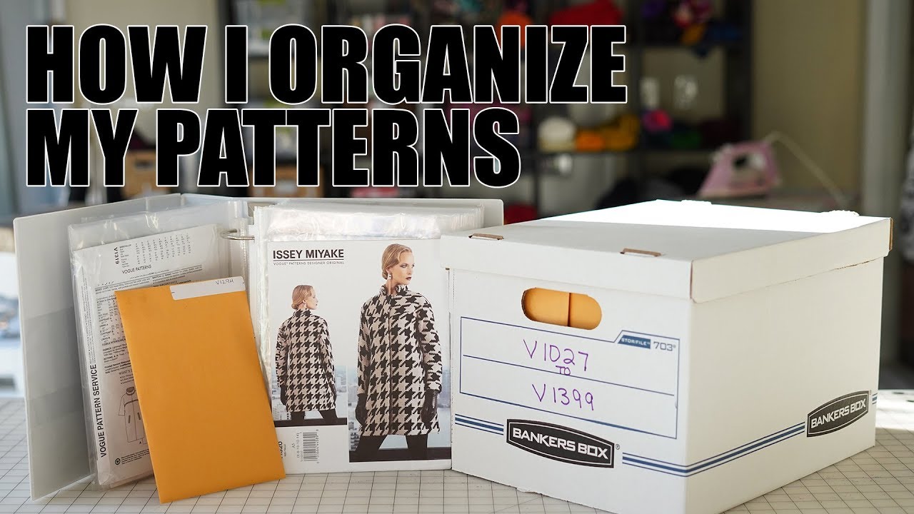 Pattern Storage Hack: How To Store And Organize Your Sewing Patterns For  Just $3 