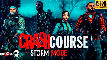 👑 Left 4 Dead 2 - Crash Course Storm Mode 🌟 🌟 🌟 🌟 🌟 Custom Campaign Multiplayer Gameplay Playthrough