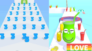 Number master vs juice run math