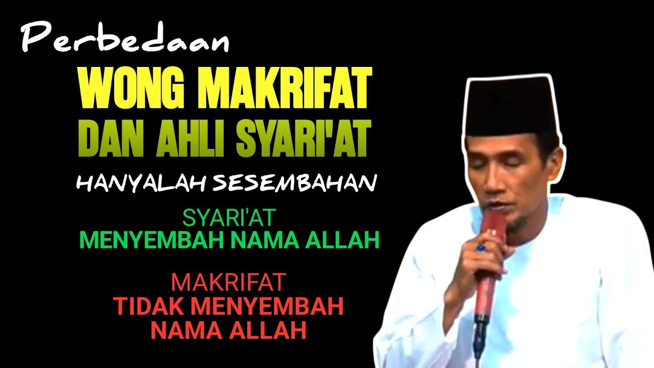 Makrifat Bukan Berhenti Ibadah, Tapi Paham Siapa yang Sebenarnya Disembah