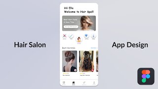 Salon Shop App Design in Figma | Salon App Design in Figma | Mobile App Design screenshot 5