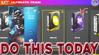 HOW TO GET A LOT OF CHOCOLATES FAST! SECRET EGG LOCATIONS! FREE 98 CLOWNEY! Madden 24 Ultimate Team