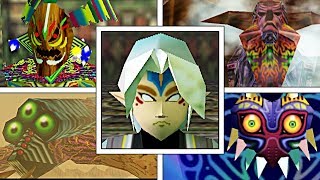 Zelda: Majora's Mask: Fierce Deity Link VS All Bosses (No Damage)