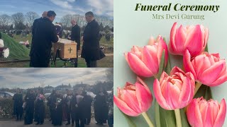 Funeral Ceremony// In loving memory of our Mrs. Devi Gurung Aama / Christian Service