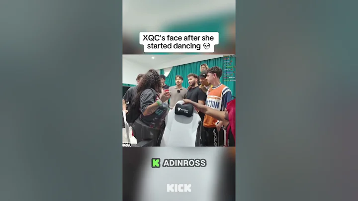 Adin Ross & xQc Were Confused When She Started Dancing😂💀 #adin #funny #ishowspeed #clips