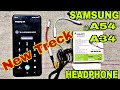 Samsung A54 5G , A34 5G Headphones 🎧 Note Supported || New Treck New Video || New Headphones Typ C 🎧