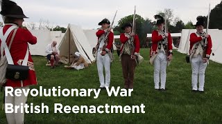 Revolutionary War British Soldier Camp Life