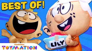 Lincoln Babysits Lily & More Loud House Puppet Adventures! | Toymation
