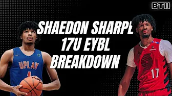 Shaedon Sharpe 17U EYBL Breakdown | NBA Player HS Archives