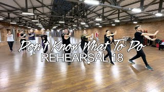 BLACKPINK &quot;Don&#39;t Know What To Do&quot; rehearsal 18