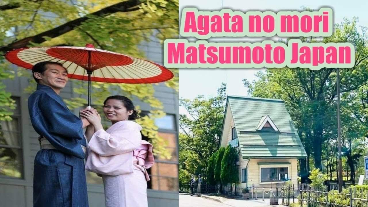 Pinay in Japan Agata no Mori Park Kimono Photoshoot YouTube