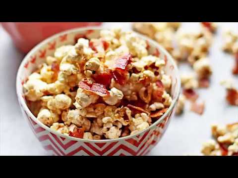 Brown Butter Maple Bacon Popcorn