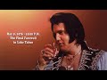 Elvis Presley - Young and Beautiful (Last Live Performance - May 9 1976, Closing Show)