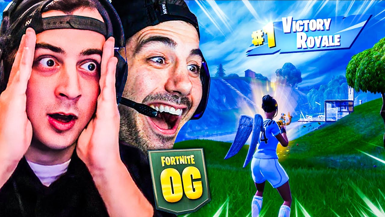My FIRST Win on OG Fortnite