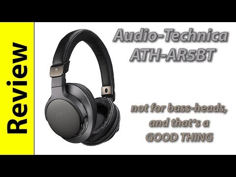 Audio-Technica ATH-AR5BT | FINALLY a more neutral bluetooth headphone