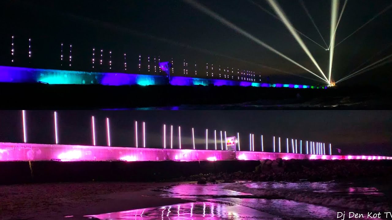 Klaipeda Port Light Show (Lithuania)
