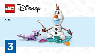 Lego Instructions - Disney - 43287 - Olaf And Brunis Picnic Fun Book 3