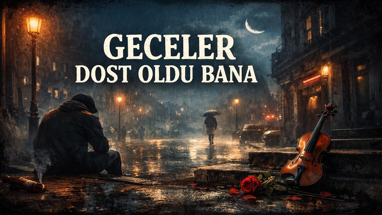 Arabesk Rap – Geceler dost oldu bana 🌙🎵