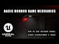 Unreal Engine Horror Game Mechanics - Triggering Alarms, Puzzles &amp; More | UE5 Tutorial