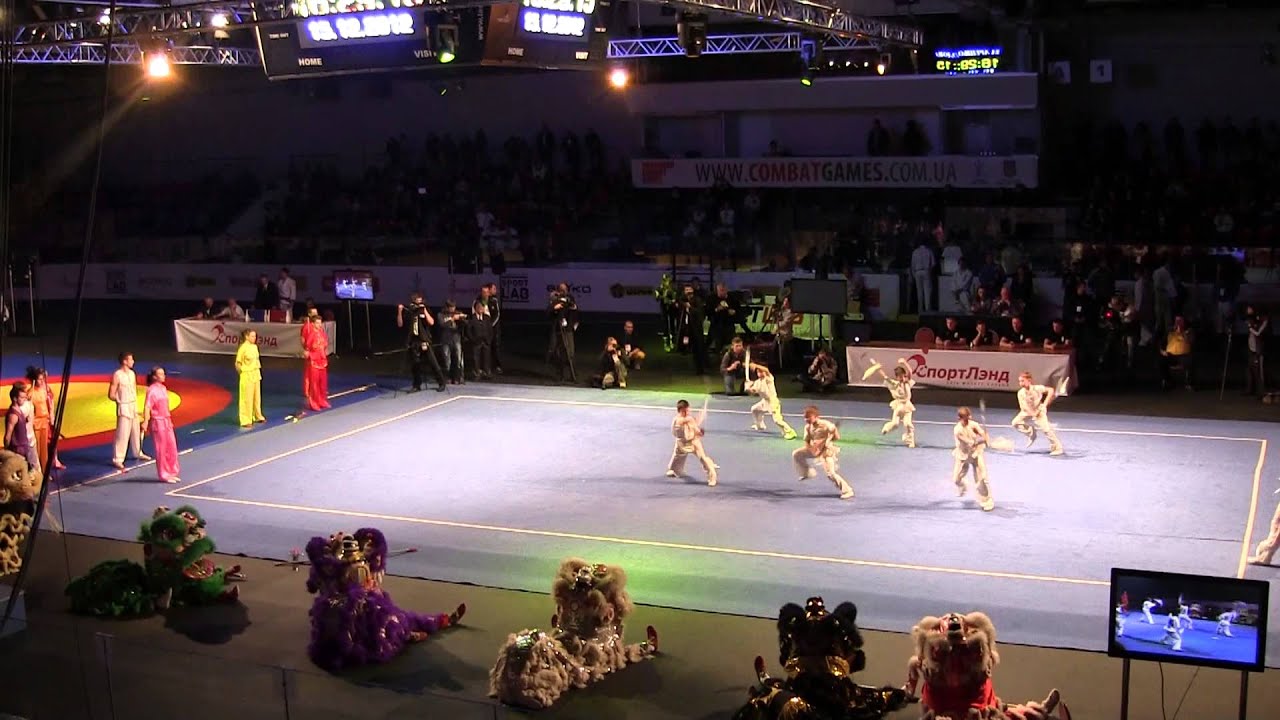Ukrainian Wushu Federation - wushu show at the Ukrainian Combat Games 2012