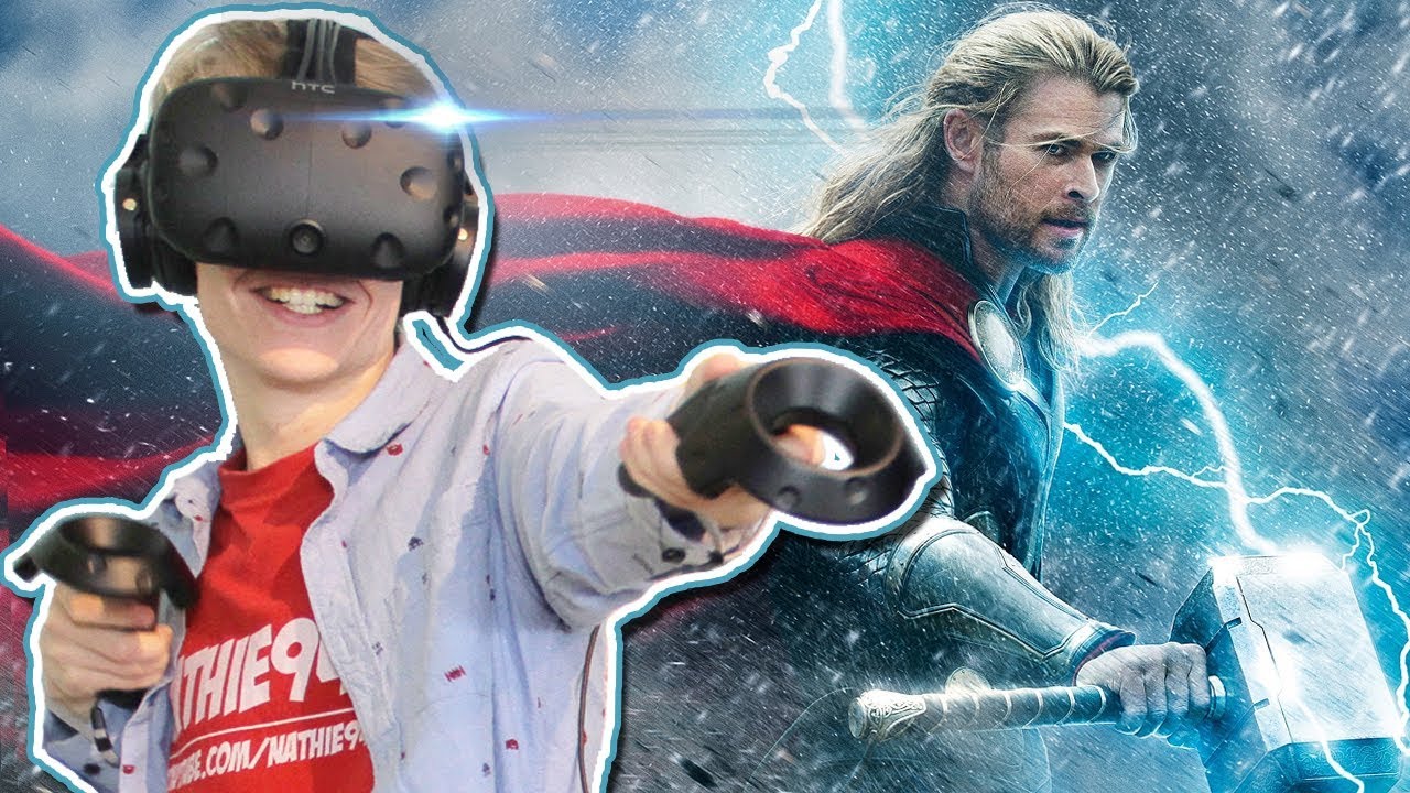 THOR IN VIRTUAL REALITY! VRobot VR (HTC Vive Gameplay) YouTube