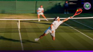 STUNNING Reverse Diving Volley 🤯 | Is this the shot of the Championships? | Mattia Bellucci
